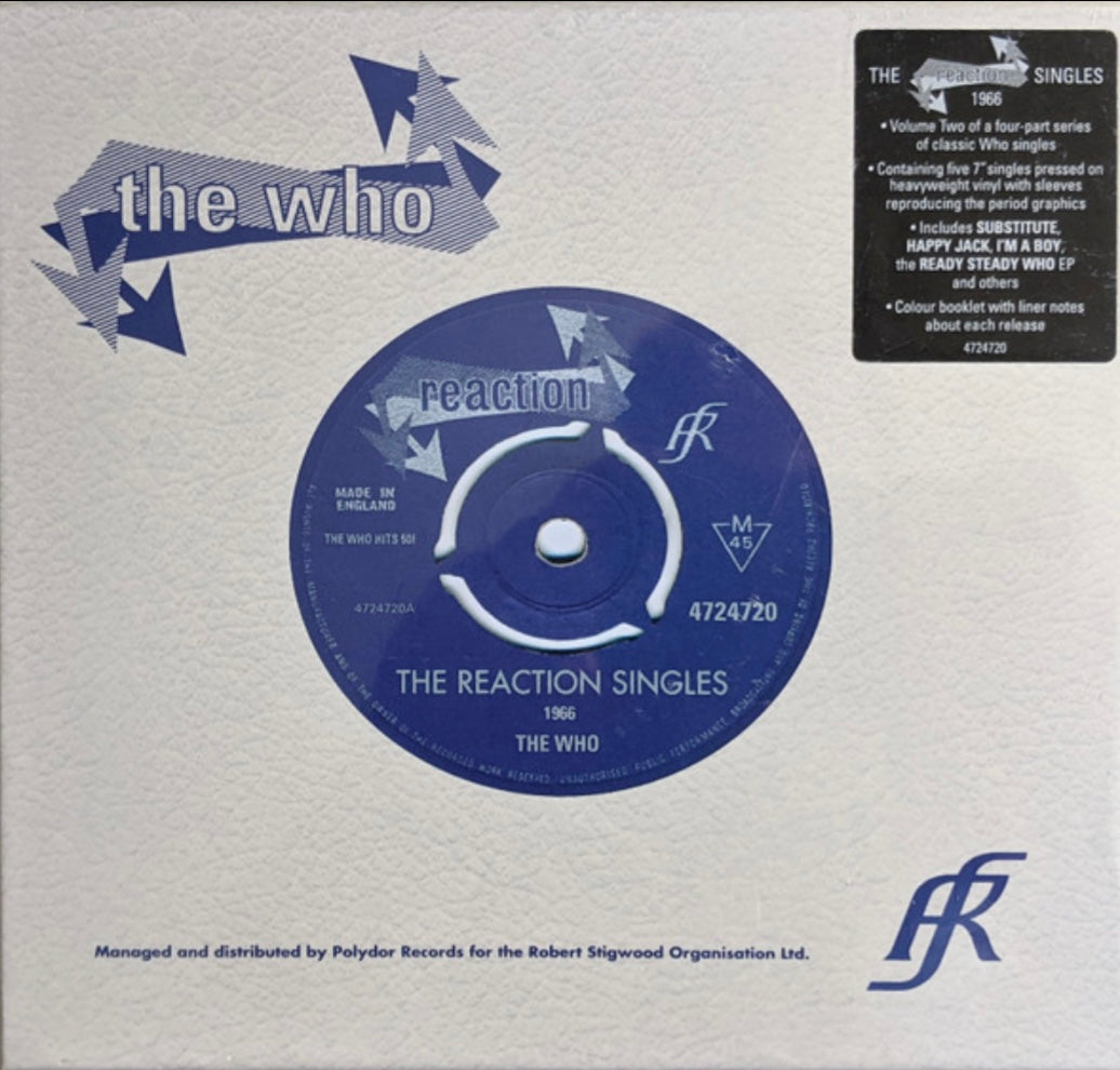 THE WHO - THE REACTION SINGLES (1966) VINYL