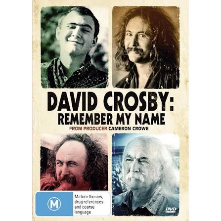 DAVID CROSBY - REMEMBER BY NAME : A DOCUMENTARY BY A.J. EATON DVD
