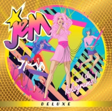 JEM & THE HOLOGRAMS! - SELF TITLED DELUXE (LEMONADE GLITTER COLOURED) VINYL