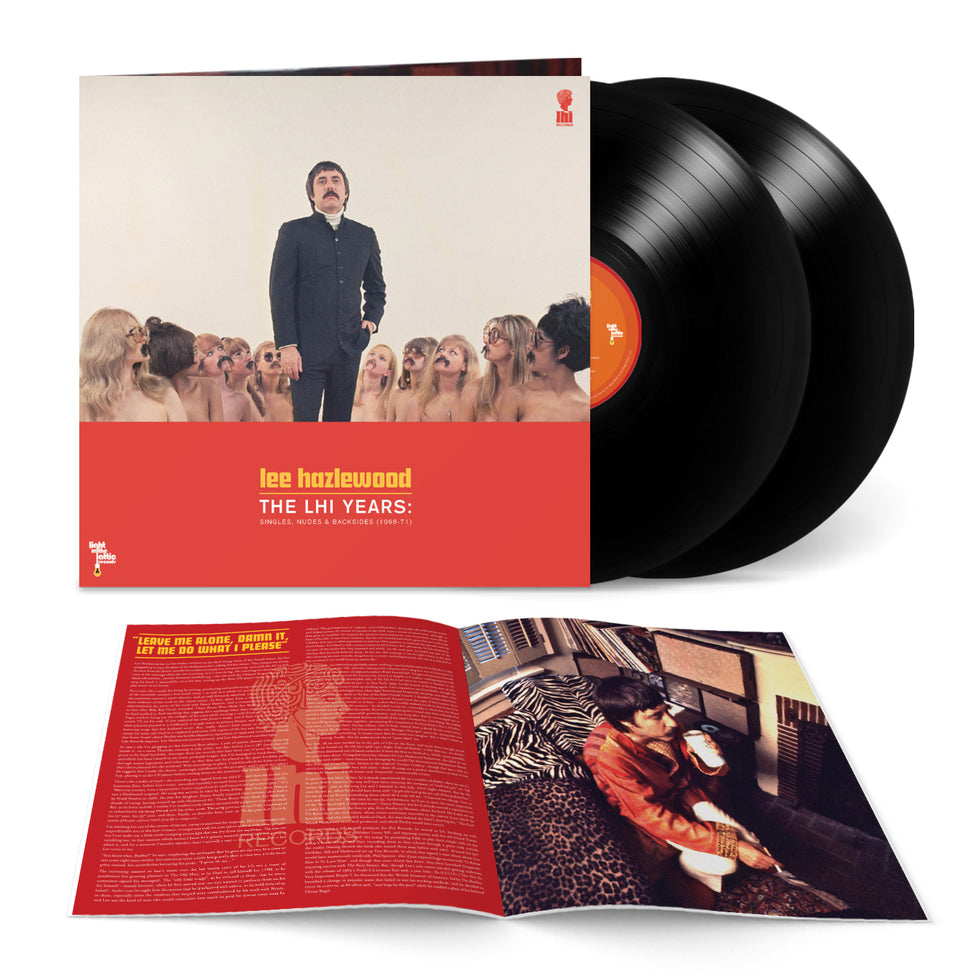LEE HAZELWOOD - THE LHI YEARS: SINGLES, NUDES & BACKSIDES (1968-71) (2LP) VINYL