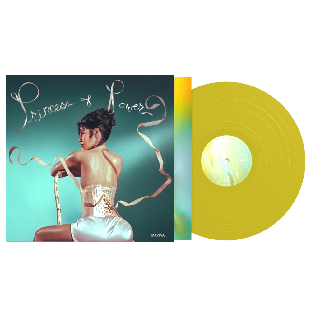 MARINA - PRINCESS OF POWER (YELLOW BUTTERFLY COLOURED) VINYL