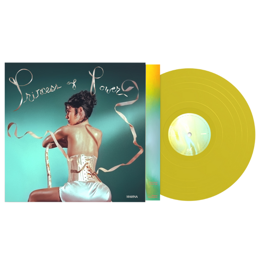 MARINA - PRINCESS OF POWER (YELLOW BUTTERFLY COLOURED) VINYL