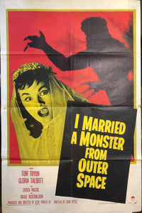 I MARRIED A MONSTER FROM OUTER SPACE - (USED) MOVIE POSTER