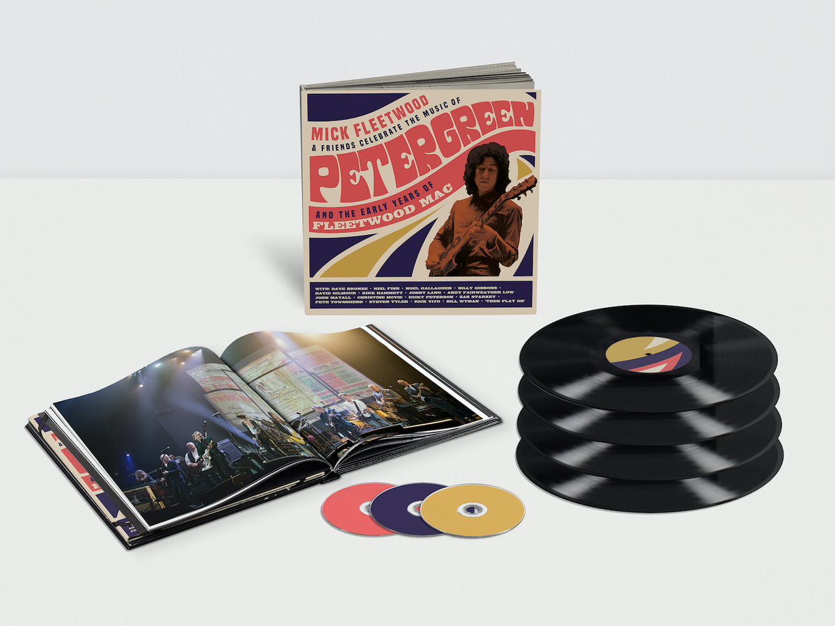 MICK FLEETWOOD - MICK FLEETWOOD AND FRIENDS CELEBRATE THE MUSIC OF PETER GREEN AND THE EARLY YEARS OF FLEETWOOD MAC (4LP+2CD+BLU RAY+44 PAGE BOOKLET) VINYL BOX SET