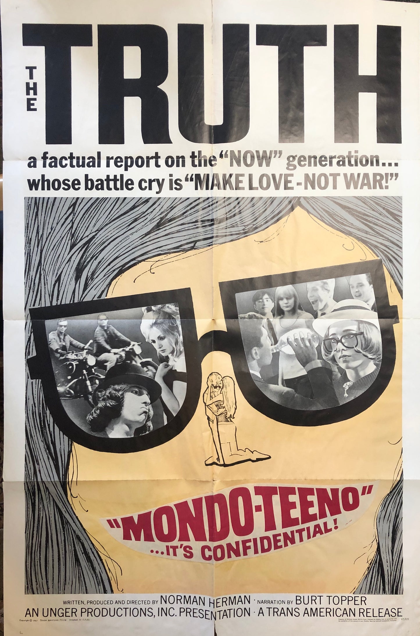 MONDO-TEENO - (USED) MOVIE POSTER