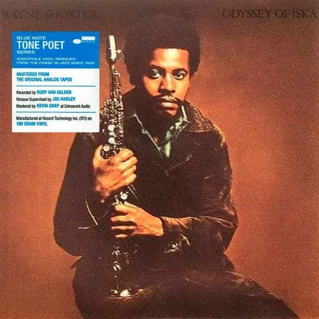 WAYNE SHORTER - ODYSSEY OF ISKA (BLUE NOTE TONE POET) (180GM) VINYL