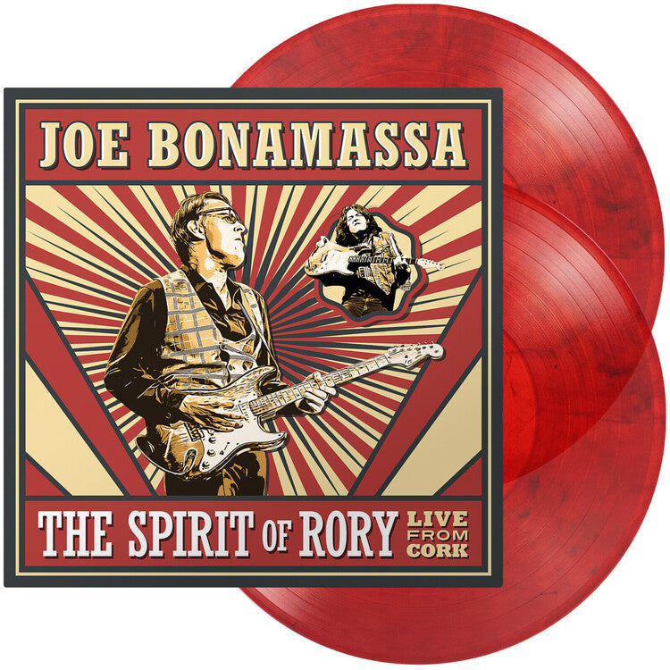 JOE BONAMASSA - THE SPIRIT OF RORY : LIVE FROM CORK (2LP) (RED MARBLED) VINYL