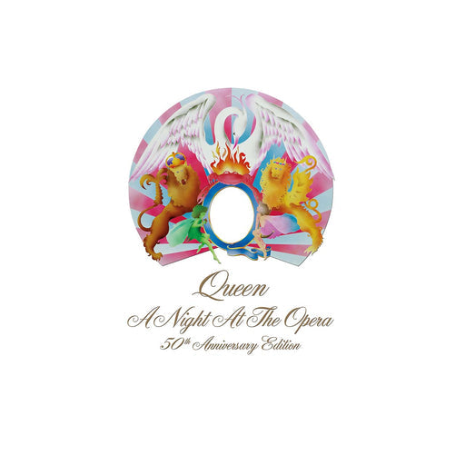 QUEEN - A NIGHT AT THE OPERA : 50TH ANNIVERSARY (180GM) (CLEAR COLOURED) (1/2 SPEED MASTER) VINYL