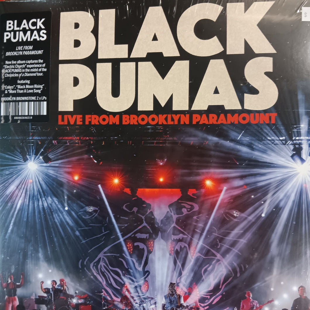 BLACK PUMAS - LIVE FROM BROOKLYN PARAMOUNT (BROOKLYN BROWNSTONE COLOURED) VINYL