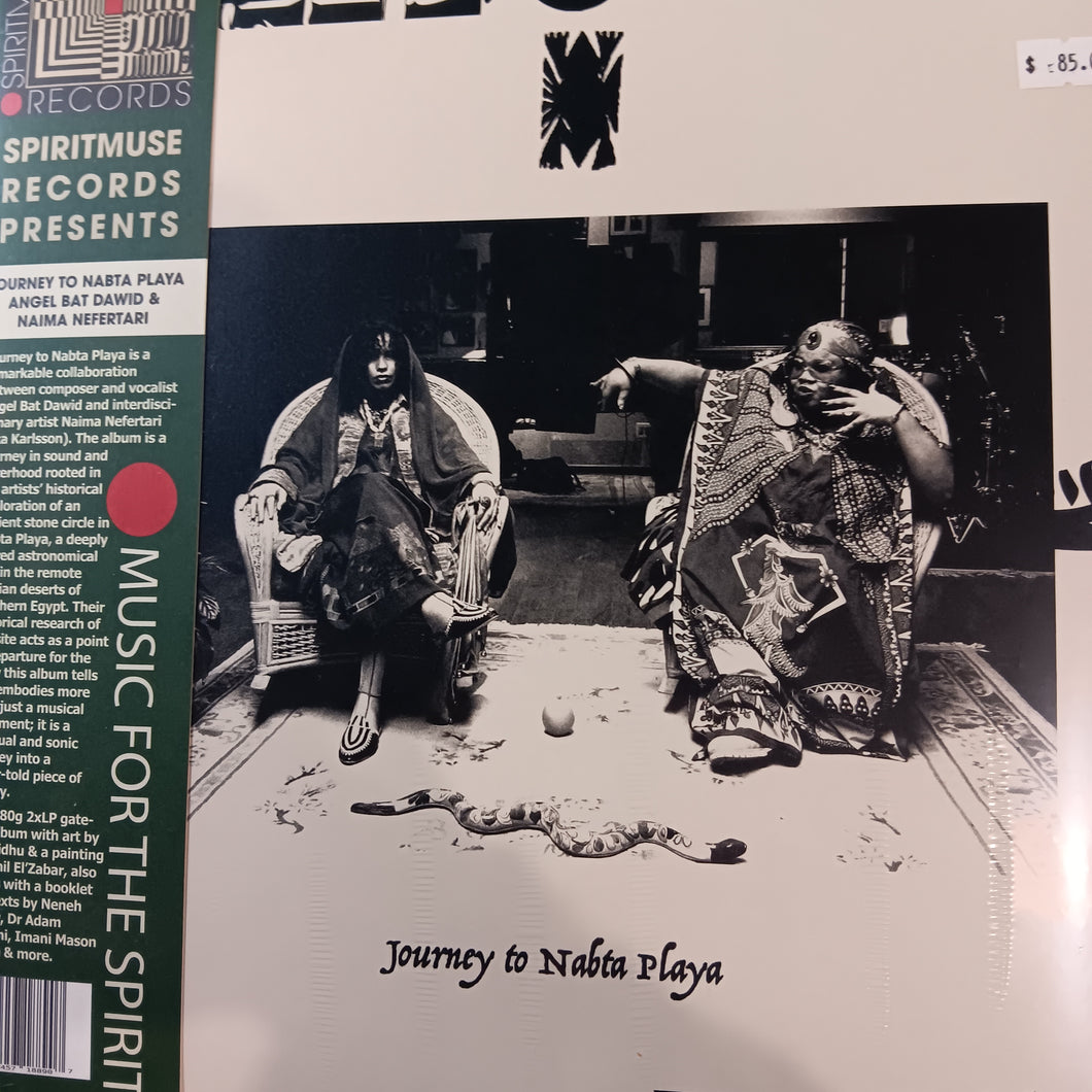 ANGEL BAT DAWID AND NAIMA NEFERTARI -  JOURNEY TO NABTA PLAYA (2LP) VINYL