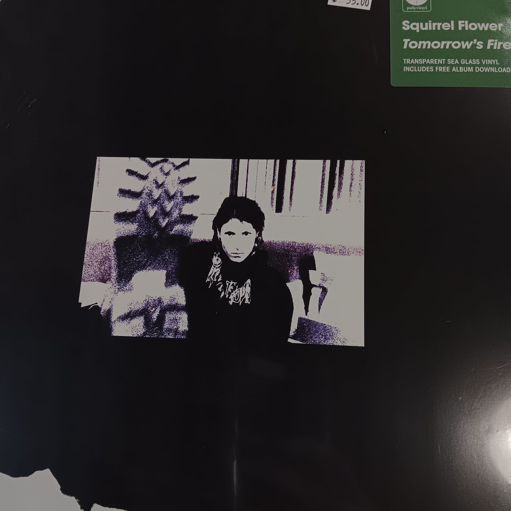 SQUIRREL FLOWER - TOMORROWS FIRE (SEA GLASS COLOURED) VINYL