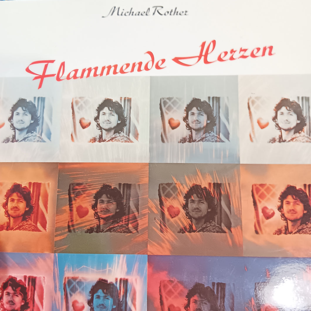 MICHAEL ROTHER - FLAMMENDE HERZEN (USED VINYL 1977 GERMAN M-/M-)