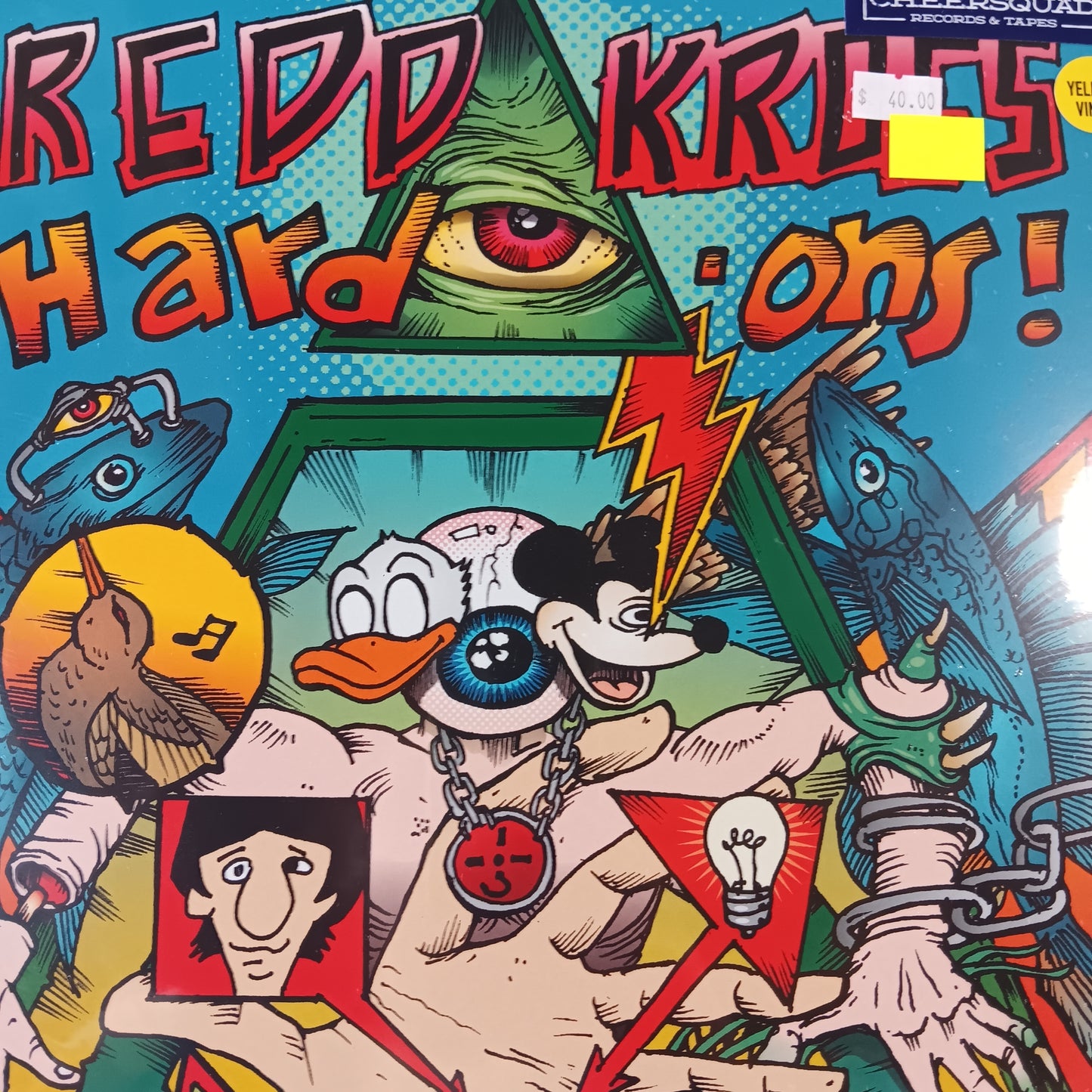 REDD KROSS AND HARD ONS - AUSTRALIAN TOUR EP (COLOURED) VINYL