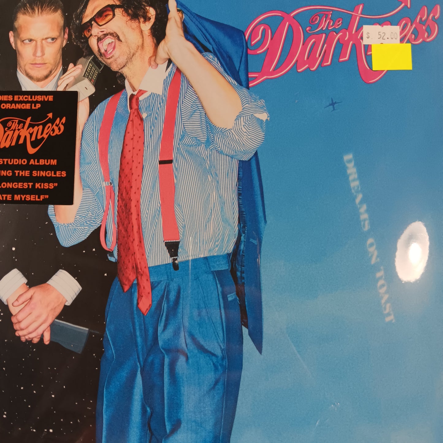 DARKNESS - DREAMS ON TOAST (ORANGE COLOURED) VINYL