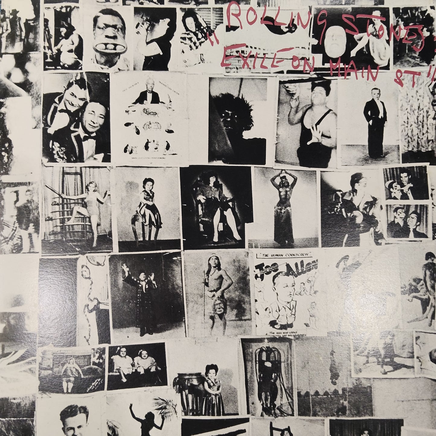 ROLLING STONES - EXILE ON MAIN STREET (USED VINYL 1972 JAPAN 2LP FIRST PRESSING M- EX+)