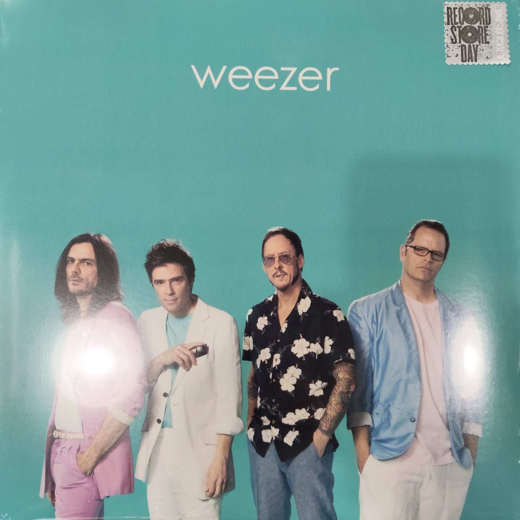 WEEZER - BLUE (2019 RSD TEAL VINYL)(USED VINYL 2019 EURO SEALED)