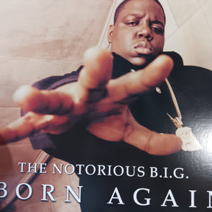 NOTORIOUS B.I.G. - BORN AGAIN (GOLD AND BLACK MARBLED) (2LP) (USED VINYL 2017 US RSD M-/M-)