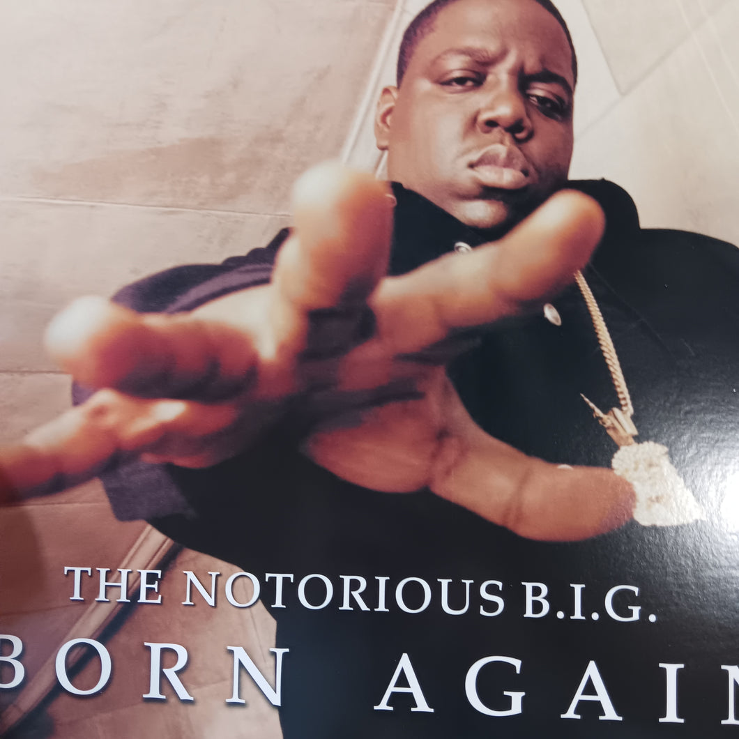 NOTORIOUS B.I.G. - BORN AGAIN (GOLD AND BLACK MARBLED) (2LP) (USED VINYL 2017 US RSD M-/M-)