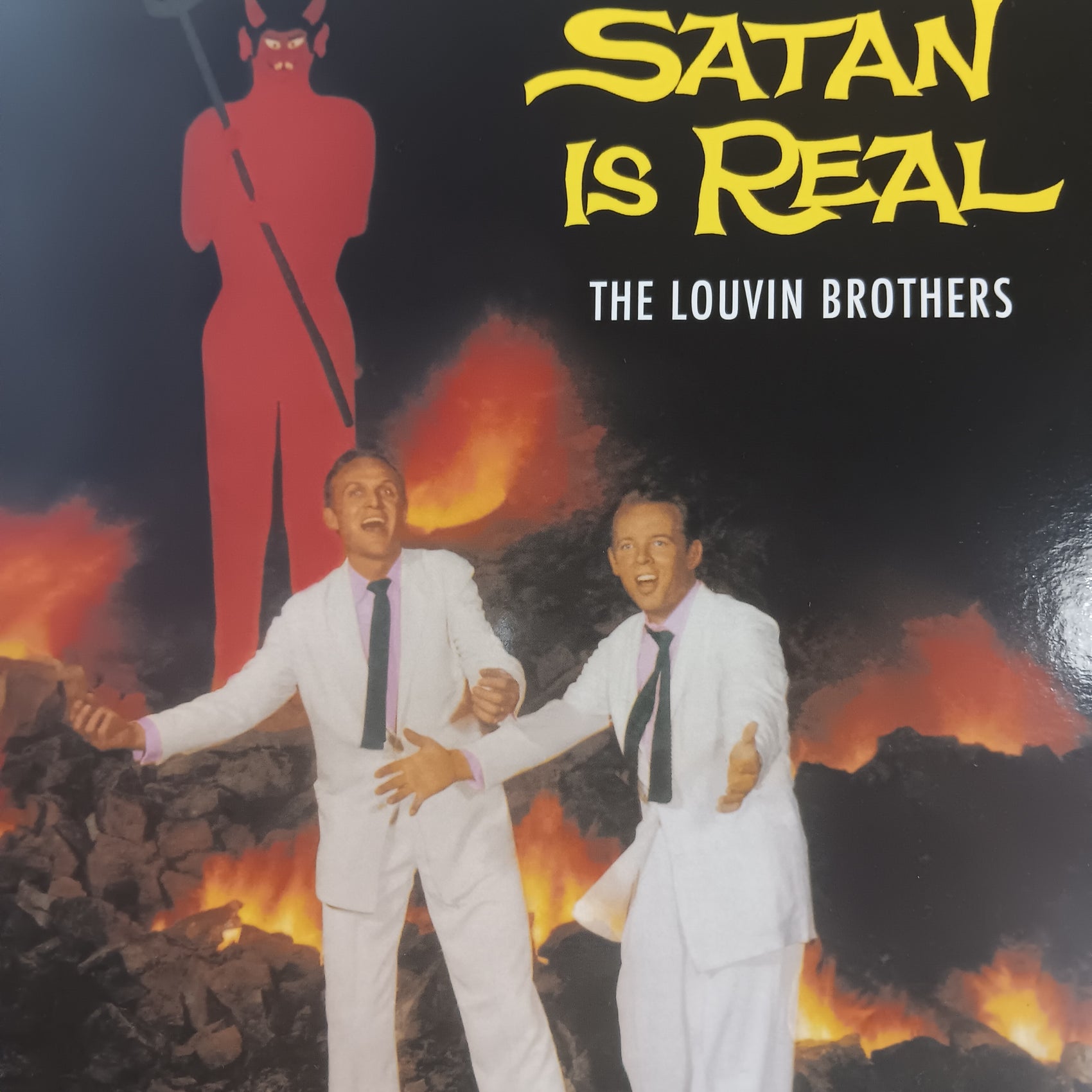 LOUVIN BROTHERS - SATAN IS REAL (USED VINYL 2011 EURO M-/M-)