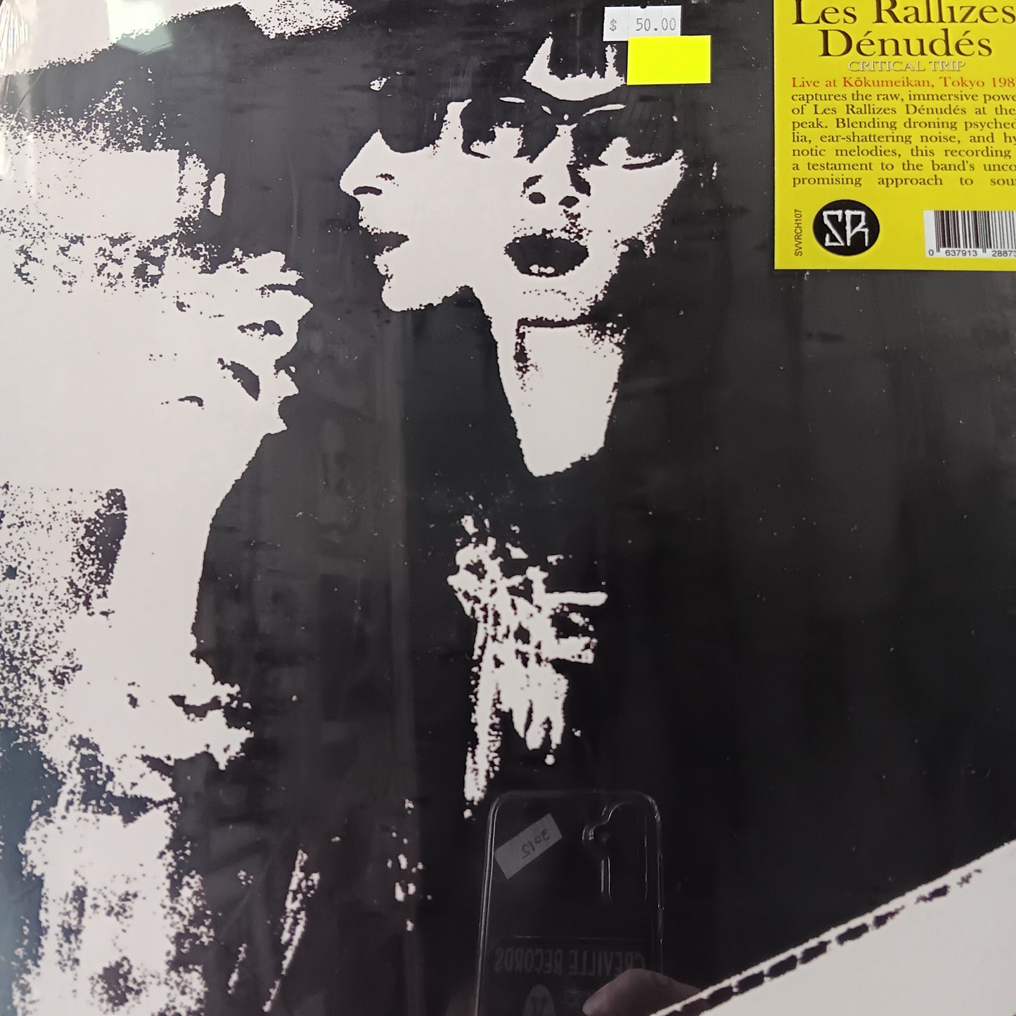 LES RALLIZES DENUDES - CRITICAL TRIP: LIVE AT KOKUMEIKAN TOKYO 1987 VINYL