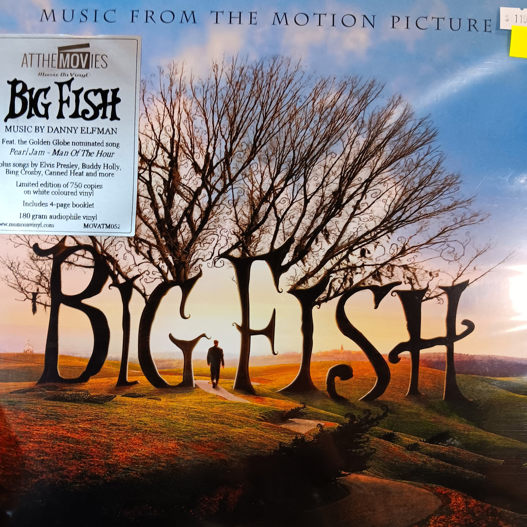 VARIOUS ARTISTS - BIG FISH OST (WHITE COLOURED) (2LP) VINYL