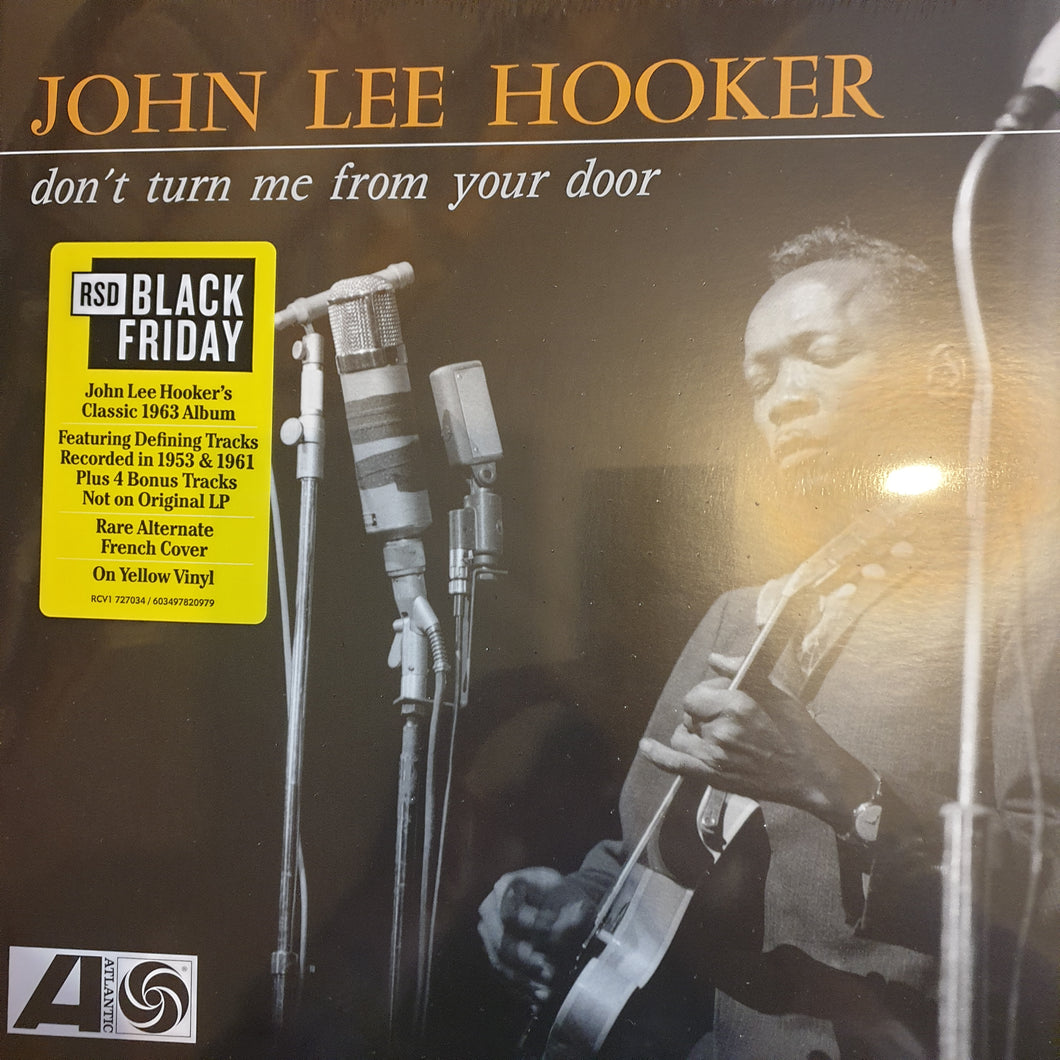 JOHN LEE HOOKER - DONT TURN ME FROM YOUR DOOR (YELLOW COLOURED) RSD BLACK FRIDAY 2024 VINYL