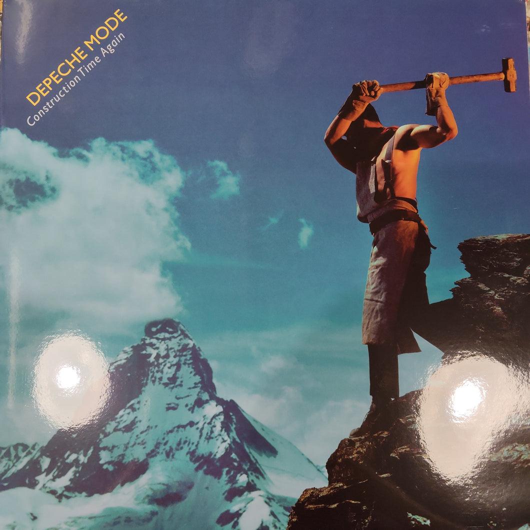 DEPECHE MODE - CONSTRUCTION TIME AGAIN (USED VINYL 2016 EURO M- M-)