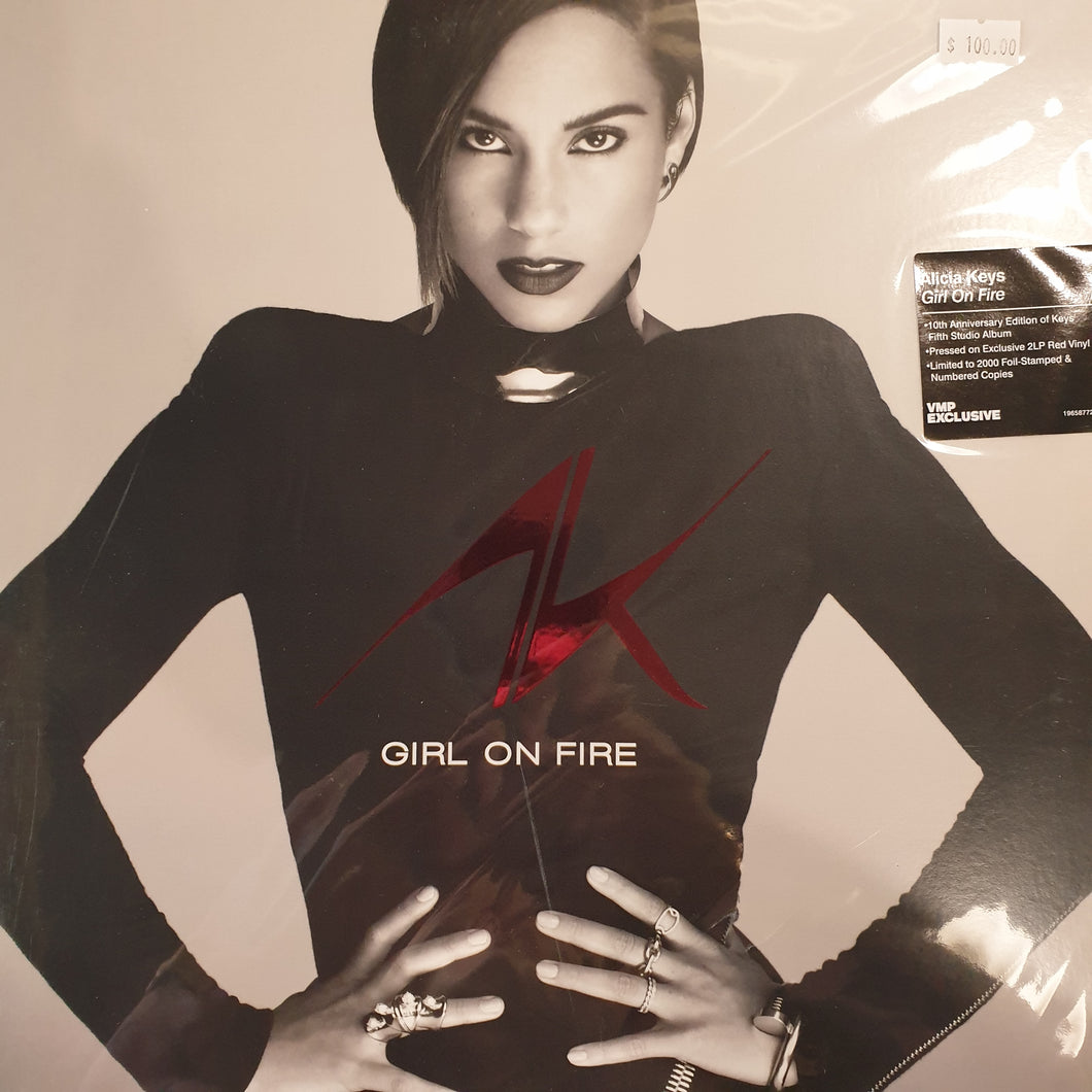 ALICIA KEYS - GIRL ON FIRE (COLOURED) (VMP PRESSING) VINYL