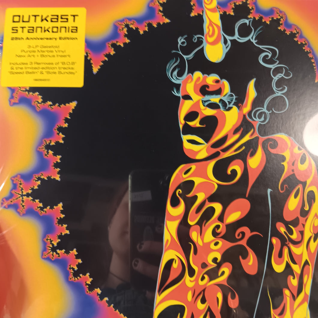 OUTKAST - STANKONIA (25TH ANNIVERSARY) (PURPLE MARBLE COLOURED) (3LP) VINYL