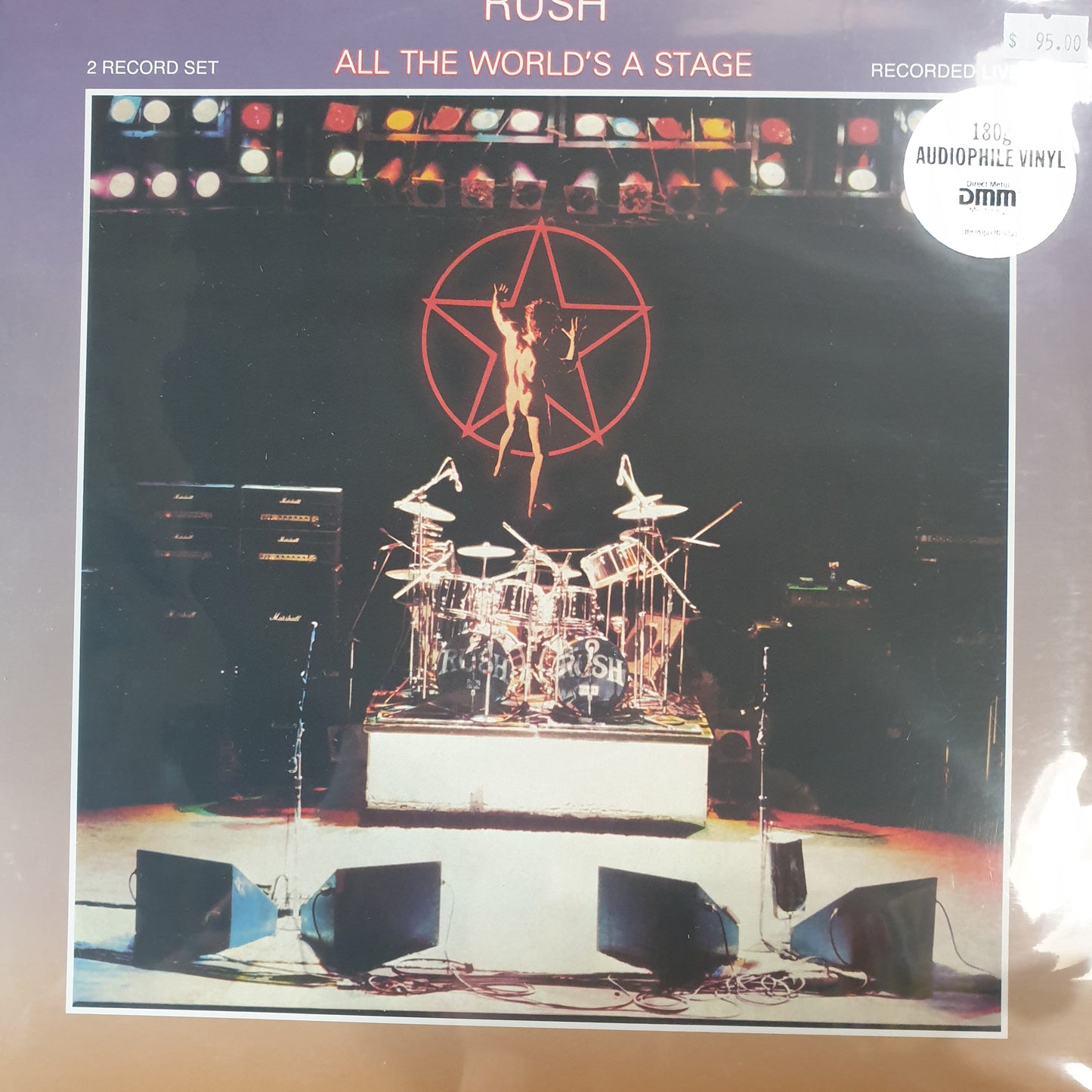 RUSH - ALL THE WORLDS STAGE (2LP) VINYL