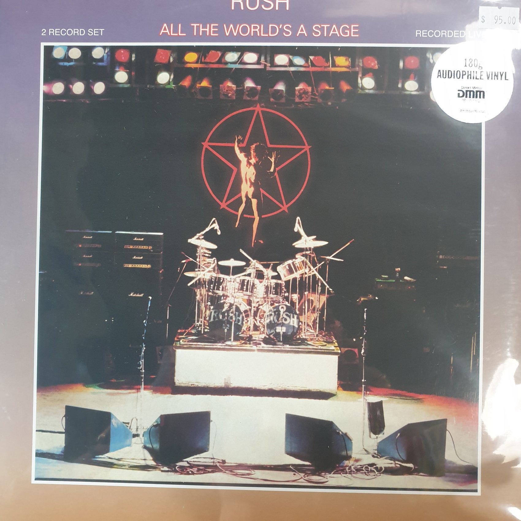 RUSH - ALL THE WORLDS STAGE (2LP) VINYL