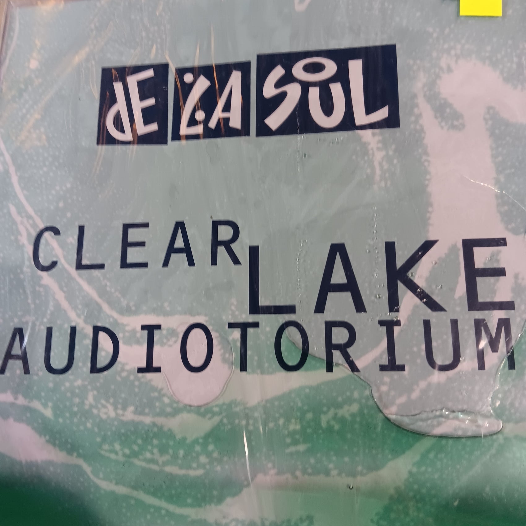 DE LA SOUL - CLEAR LAKE AUDIOTORIUM (GREEN COLOURED) (IN GEL SLEEVE) VINYL