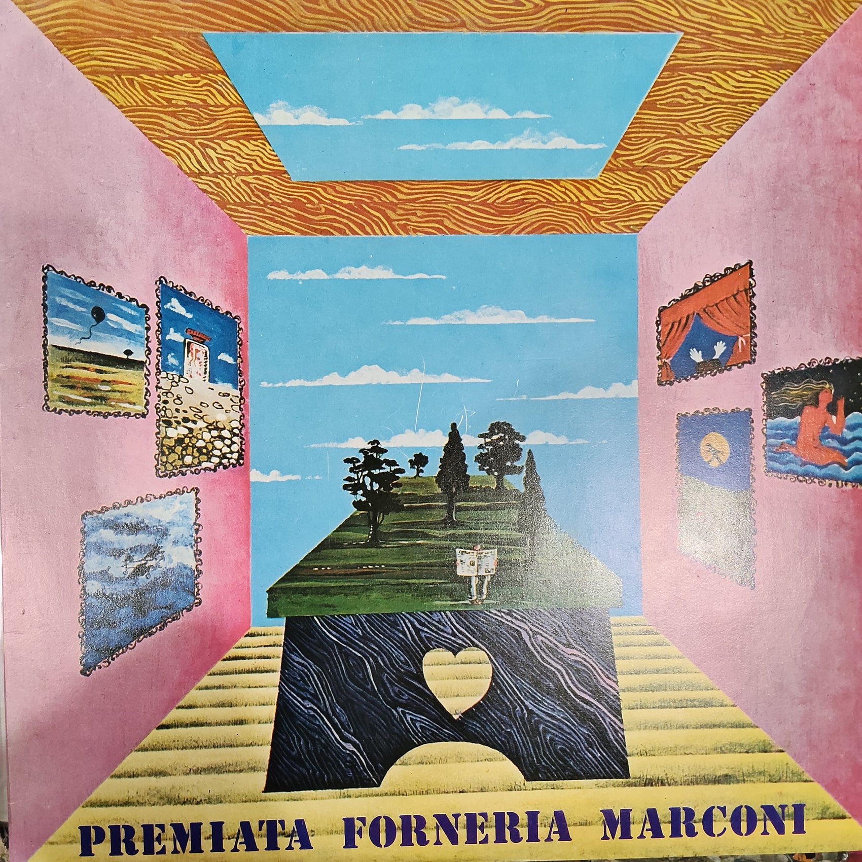 PREMIATA FORNERIA MARCONI - SELF TITLED (USED VINYL 1976 ITALIAN M- M-)