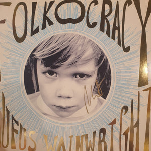 RUFUS WAINWRIGHT - FOLKOCRACY (SIGNED) (2LP) VINYL