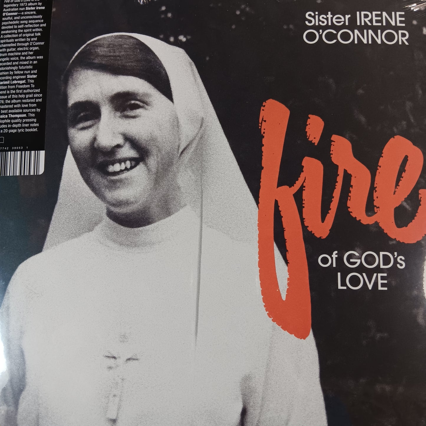 SIDTER IRENE O'CONNOR - FIRE OF GODS LOVE VINYL