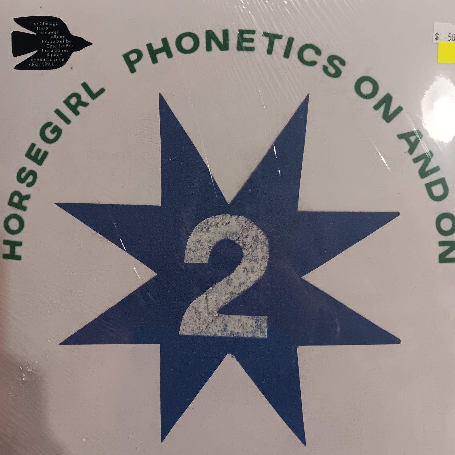HORSEGIRL - PHONETICS ON AND ON (CLEAR COLOURED) VINYL