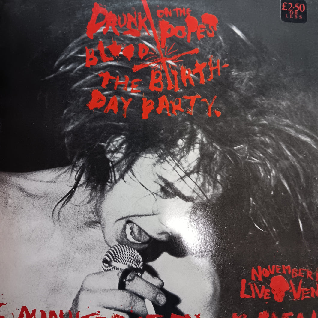 BIRTHDAY PARTY - DRUNK ON THE POPES BLOOD/ LYDIA LUNCH - THE AGONY IS THE ECSTACY (USED VINYL 1982 JAPANESE M-/EX+)