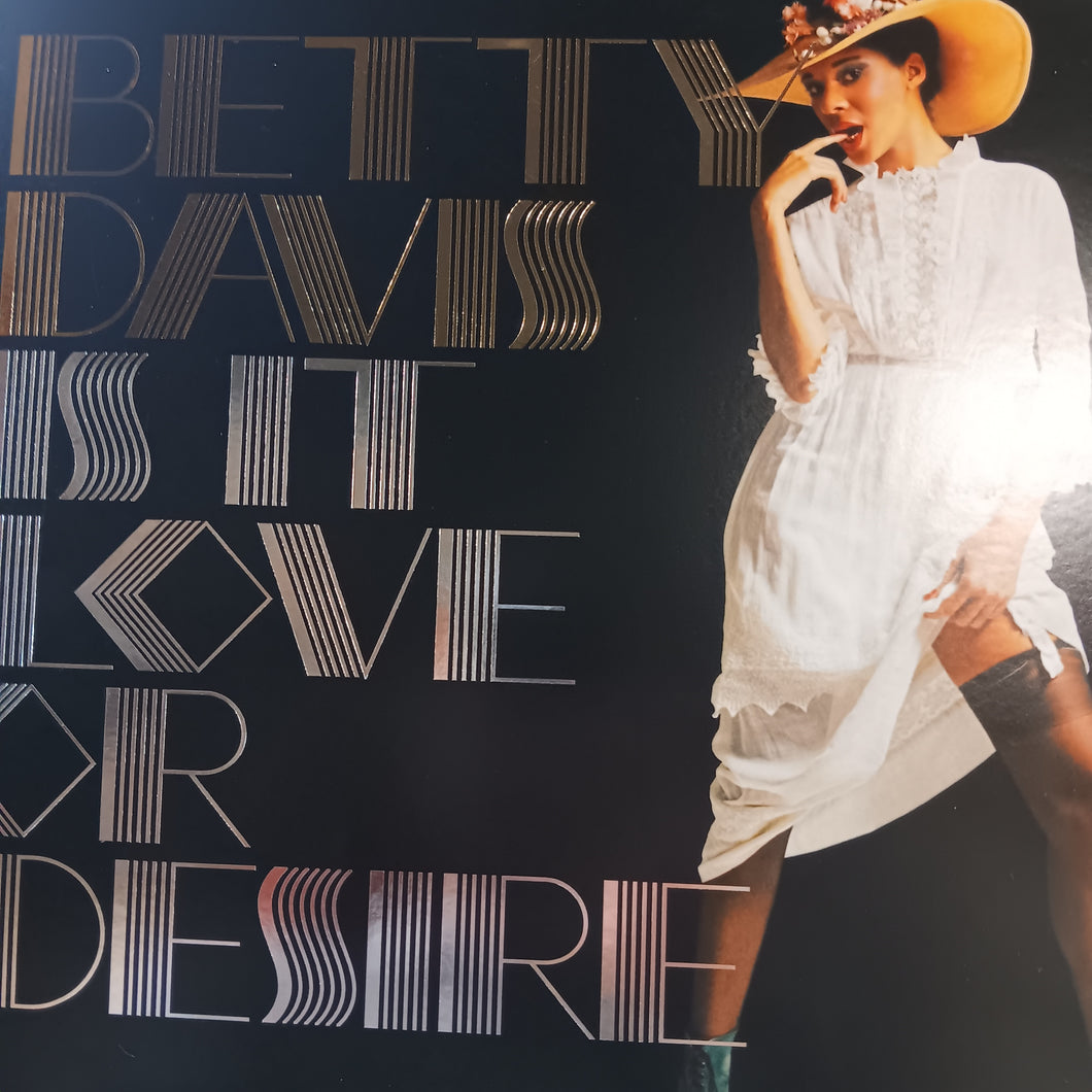 BETTY DAVIS - IS IT LOVE OR DESIRE (USED VINYL 2009 US M- M-)