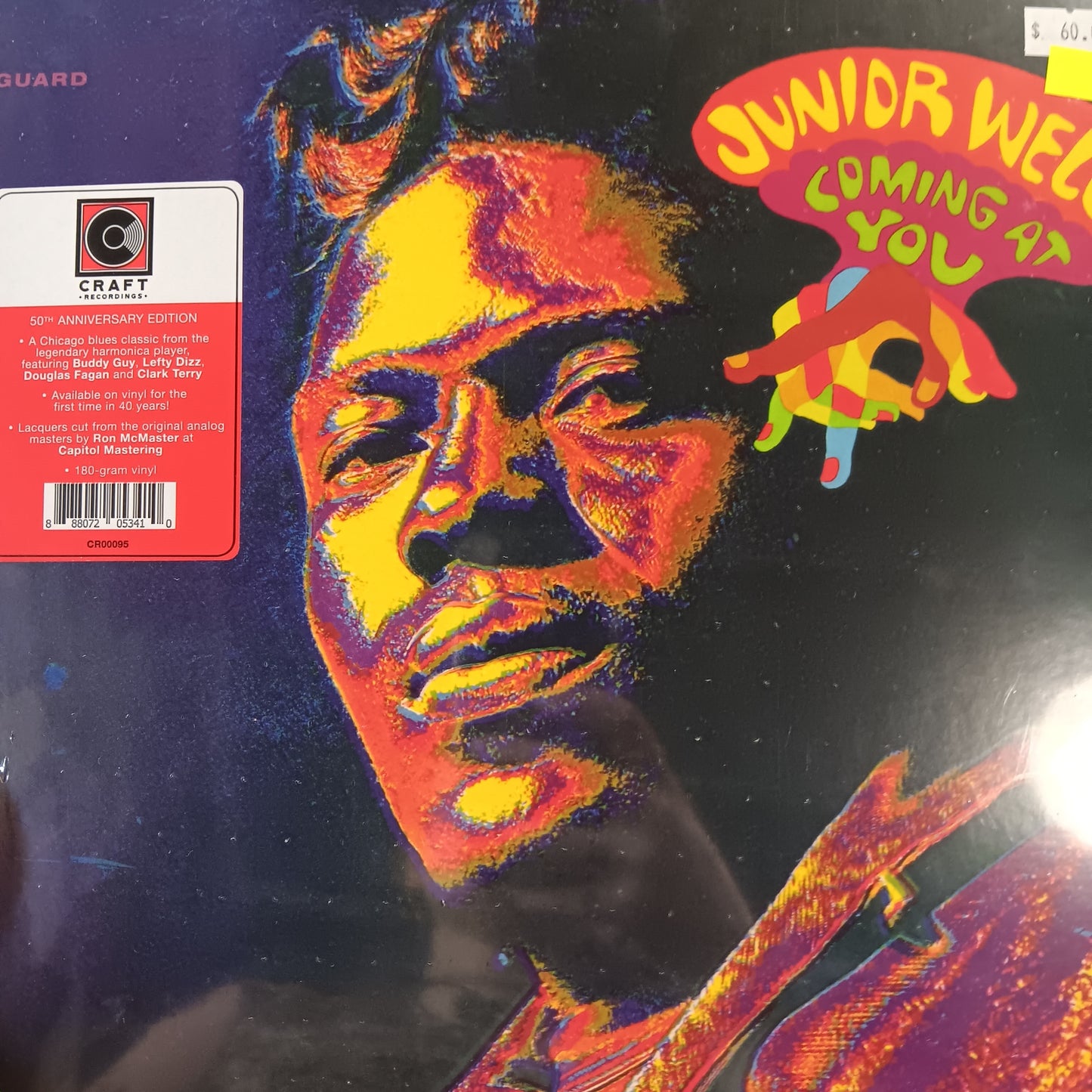 JUNIOR WELLS - COMING AT YOU VINYL