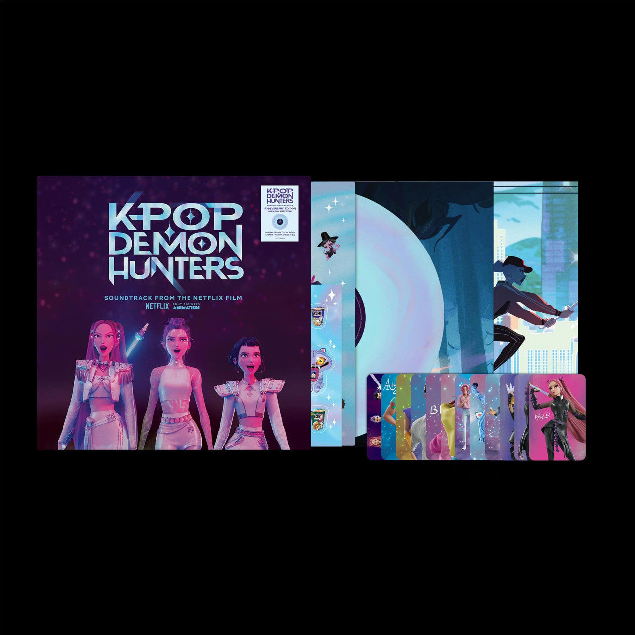 VARIOUS ARTISTS - KPOP DEMON HUNTERS (ANNIVERSARY COLOURED) VINYL