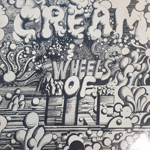 CREAM - WHEELS OF FIRE (2LP) (USED VINYL 1977 US M-/EX+)