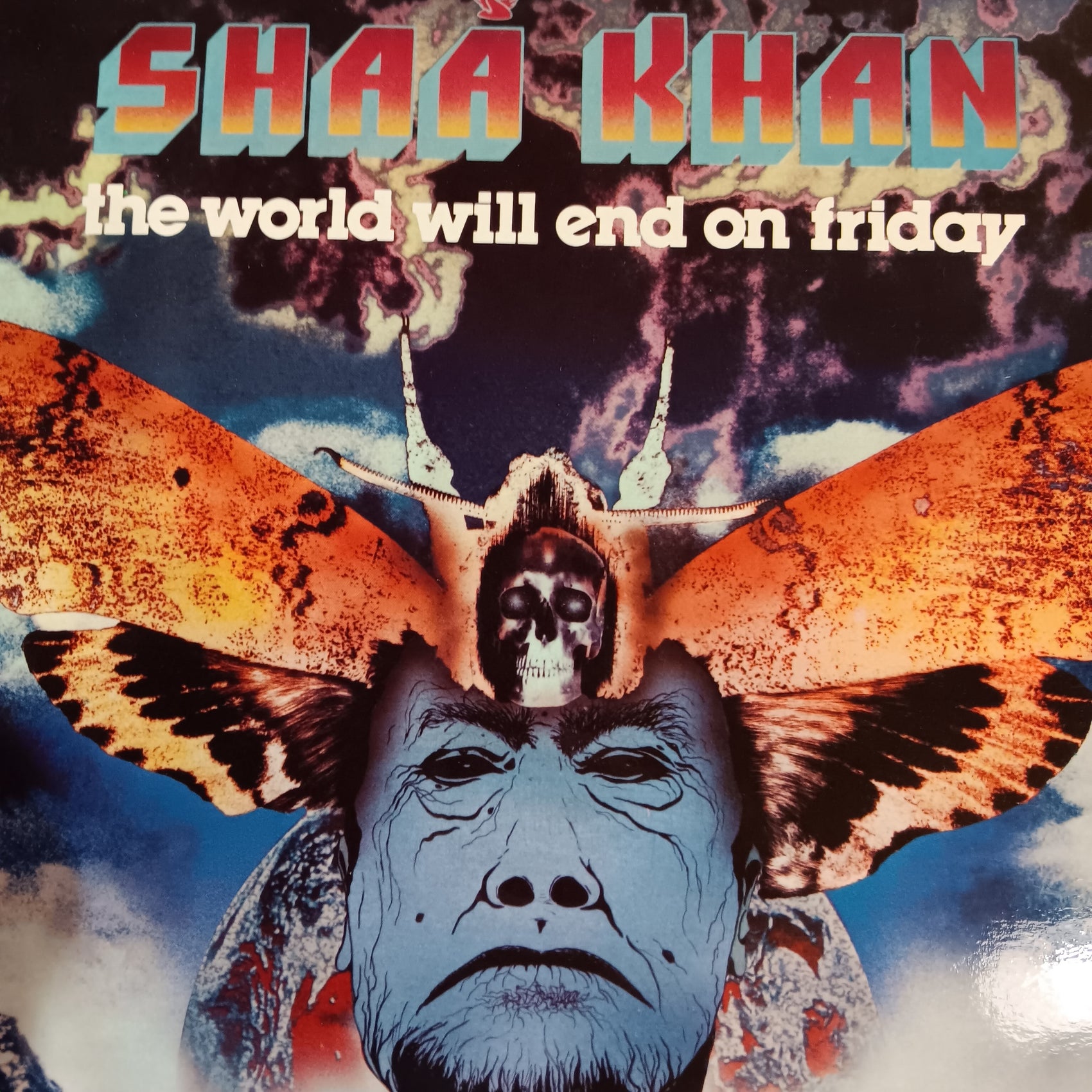 SHAA KHAN - THE WORLD WILL END ON FRIDAY (USED VINYL 1978 GERMAN M-/M-)