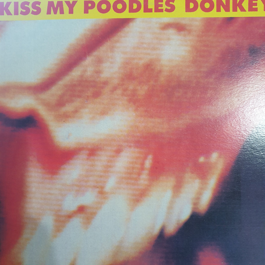 KISS MY POODLES DONKEY - SELF TITLED (WHITE COLOURED) (USED VINYL 1991 AUS M-/M-)