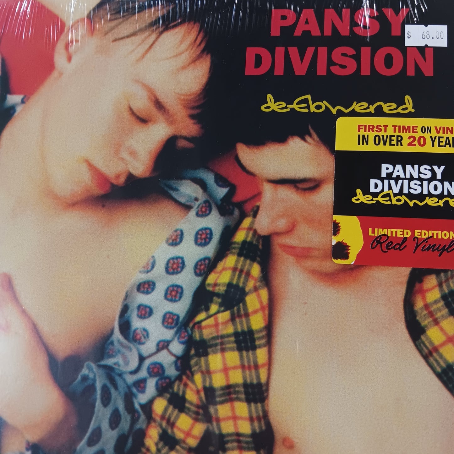 PANSY DIVISION - DEFLOWERED (RED COLOURED) VINYL