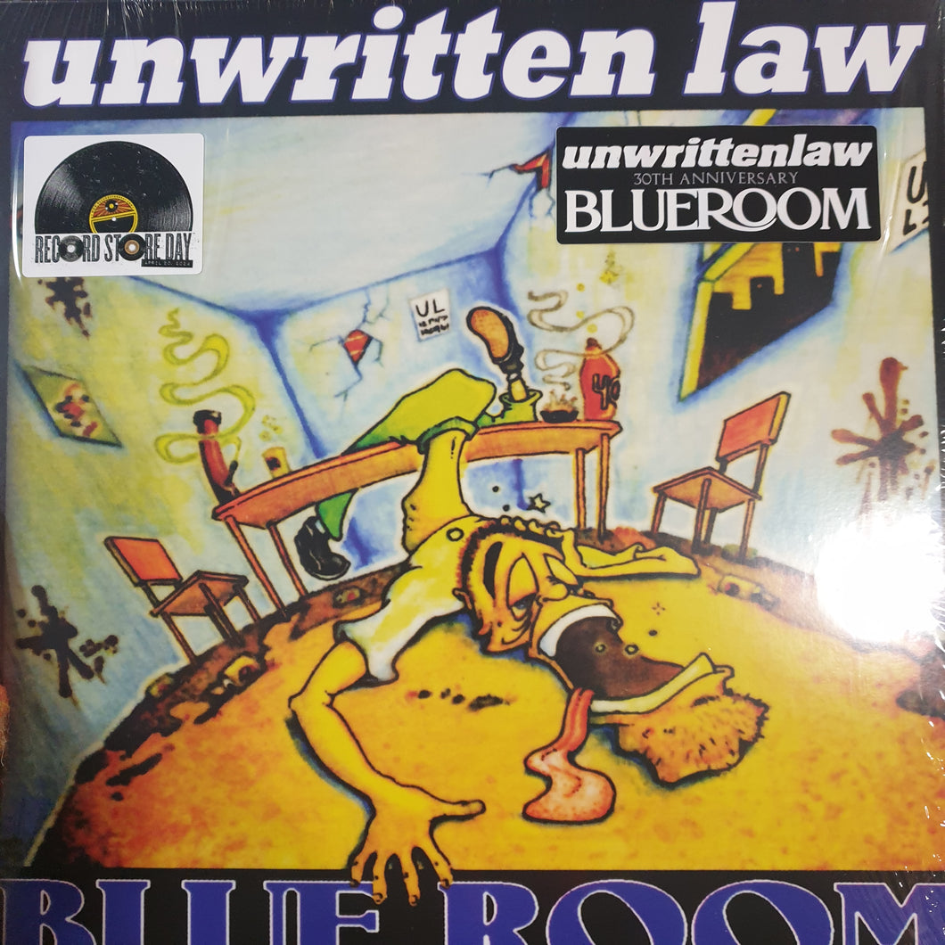UNWRITTEN LAW - BLUE ROOM (BLUE COLOURED) (USED VINYL 2024 US M-/M-)
