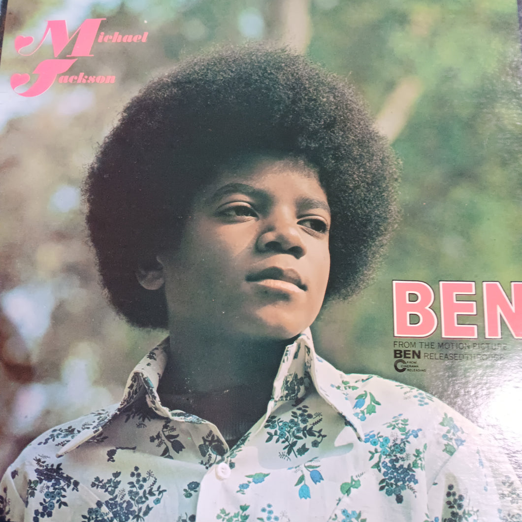 MICHAEL JACKSON - BEN (USED VINYL 1972 CANADIAN M-/EX+)