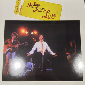 MODERN LOVERS - LIVE (USED VINYL 2004 ITALY M- M-)