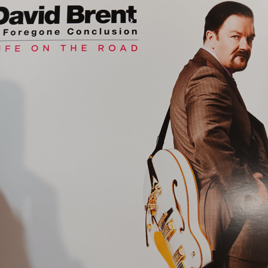 RICKY GERVAIS - DAVID BRENT AND THE FOREGONE CONCLUSION: LIFE ON THE ROAD O.S.T. (2LP) (USED VINYL 2016 EURO M-/M-)