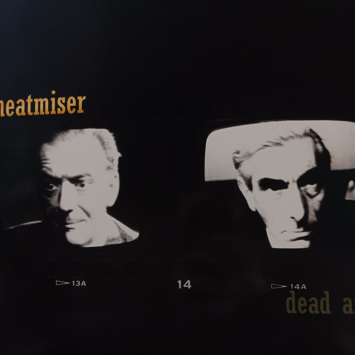 HEATMISER - DEAD AIR (CLEAR COLOURED) (USED VINYL 1993 US M-/M-)