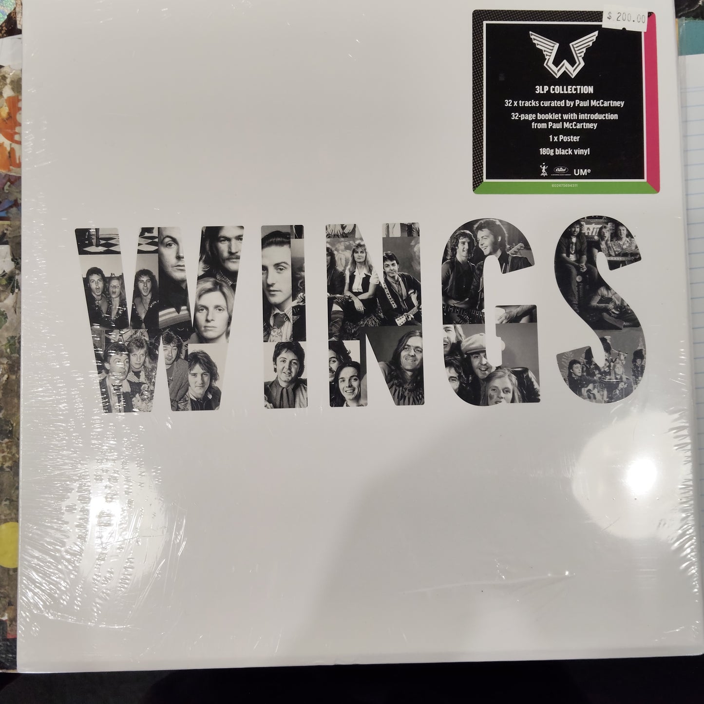 PAUL MCCARTNEY/WINGS - 3LP COLLECTION BOX SET